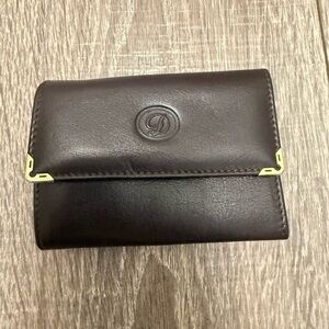 Vintage Leather Brown Key Ring Case